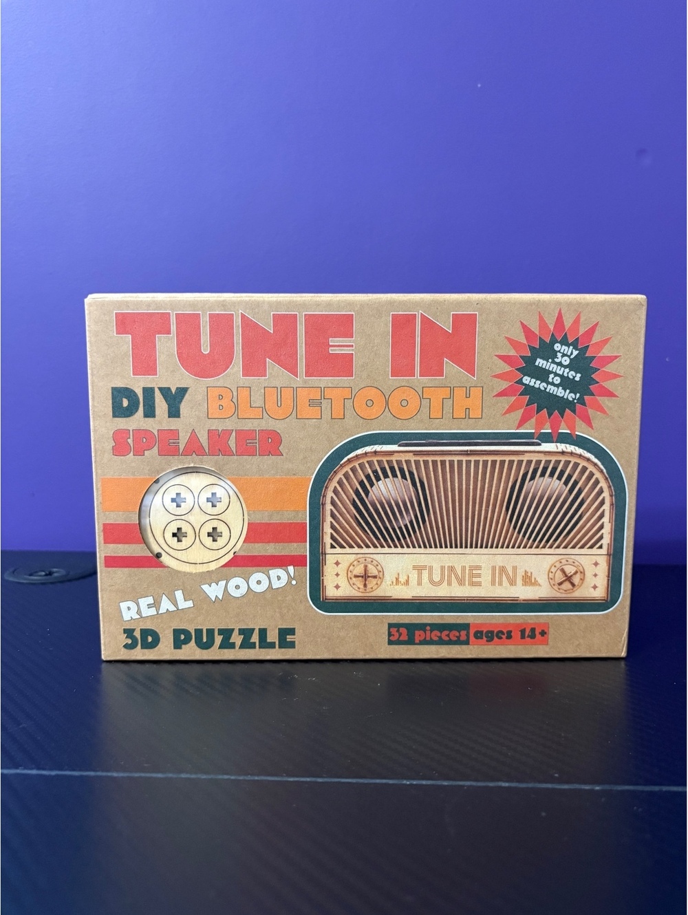 3D Puzzle DIY Bluetooth Puzzle